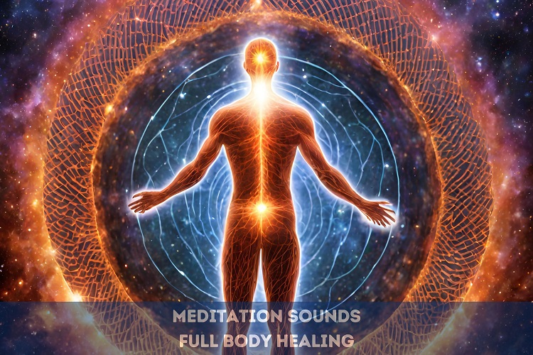 Meditation Sounds, Full Body Healing, Whole Being Regeneration, Meditation Music, Therapy, Relaxing, Stress Relief, Sleep, Calming Audio