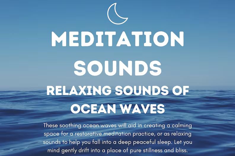 Meditation Sounds, Relaxing Sounds Of Ocean Waves, Meditation Music, Therapy, Relaxing, Stress Relief, Sleep, Relaxing Sounds, Calming Audio
